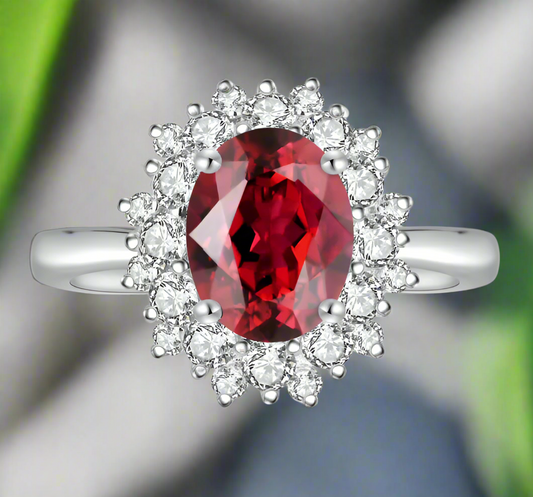 Evelina - 2 Carat Ruby Ring