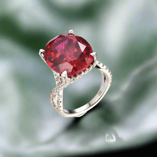 Flare – The Fiery Ruby Ring - 12 Carat